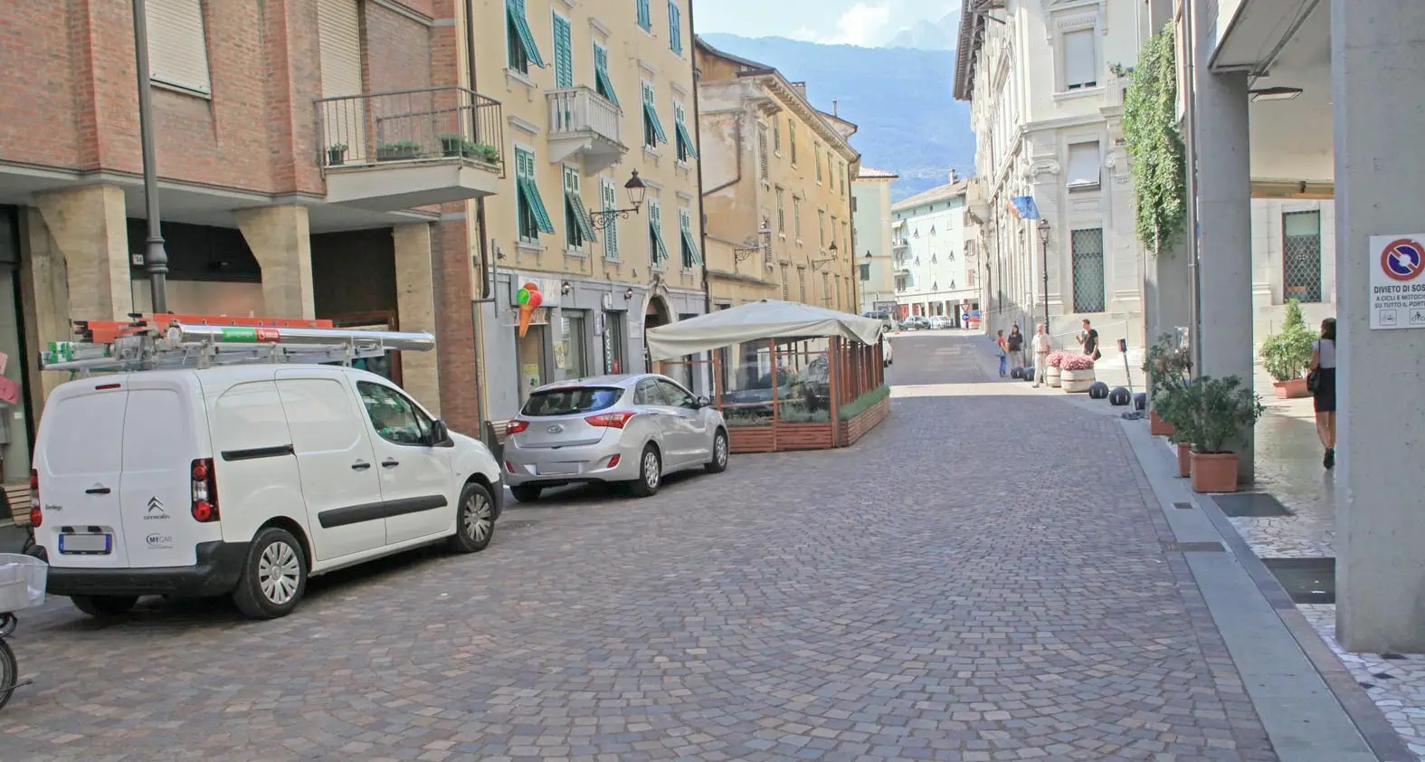 Rovereto, la \"nuova\" Ztl e via Tartarotti