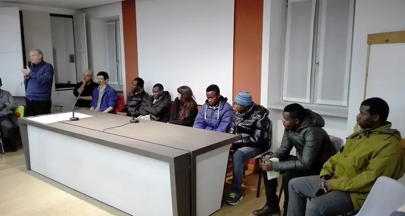 Sette profughi si raccontano alla comunità di Strigno