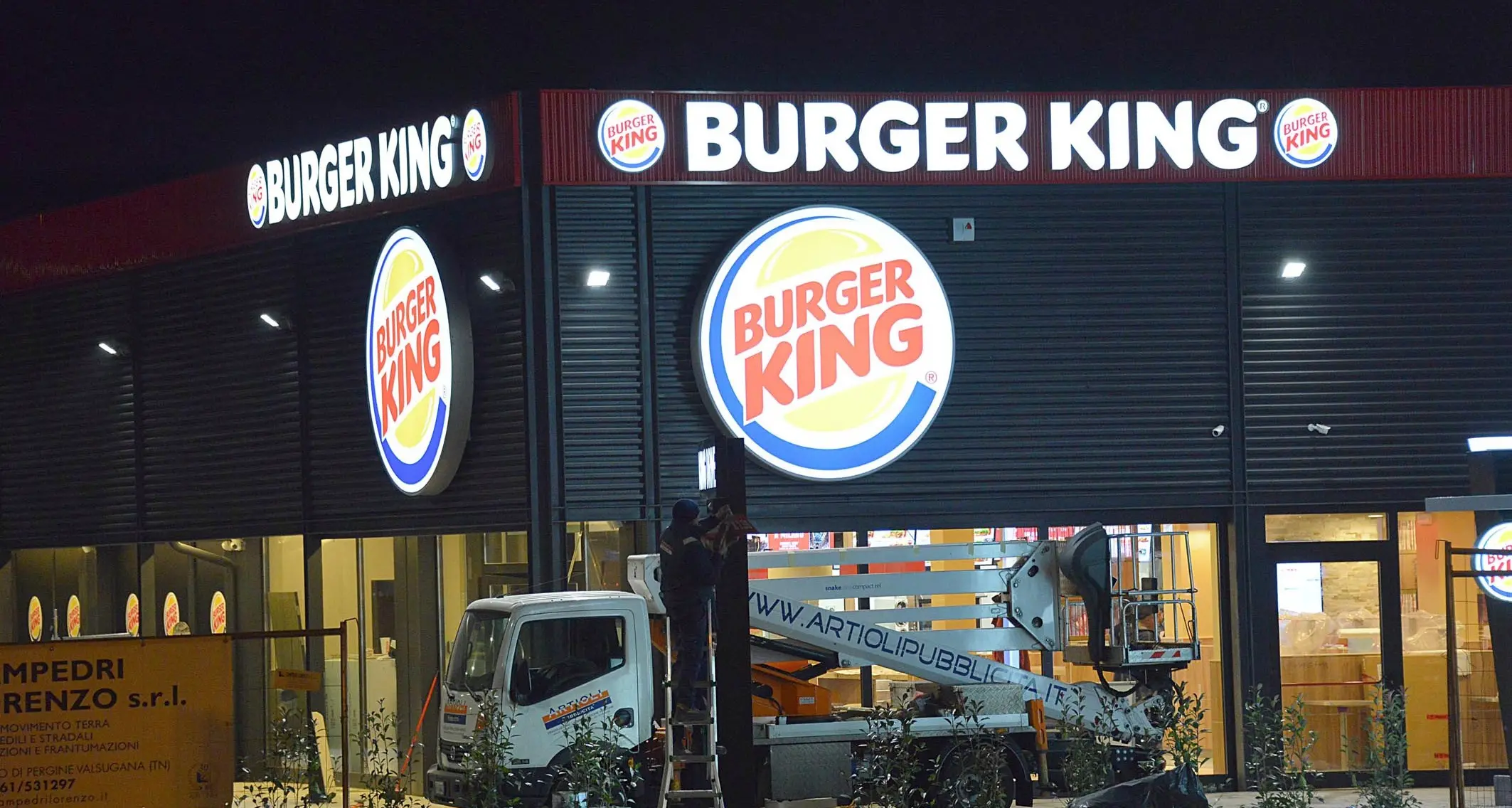 Il Burger King a Trento apertura rinviata a domani
