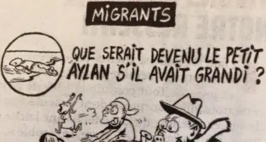 Charlie Hebdo, Raina di Giordania risponde alla vignetta su Aylan