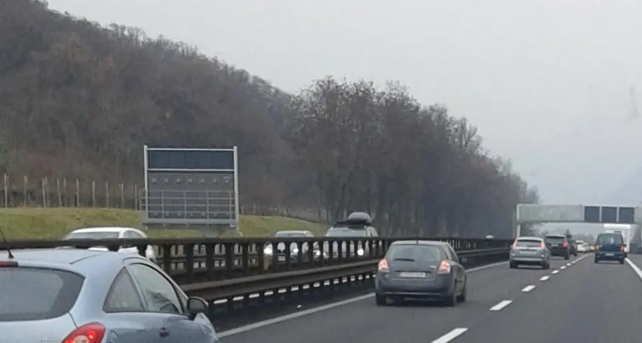 Traffico intenso e rallentamenti di inizio anno sull'Autobrennero