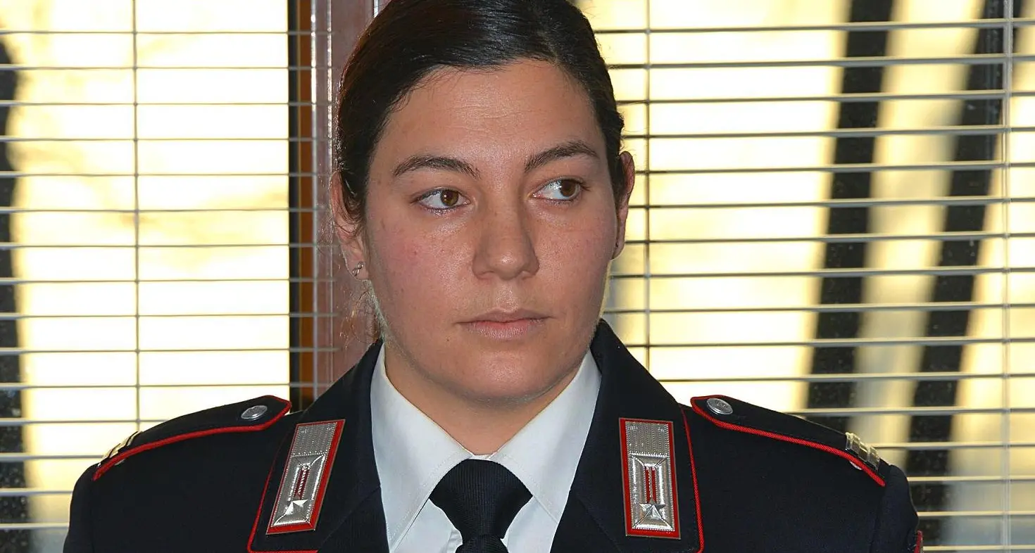 Il maresciallo Paola la prima donna comandante in Trentino
