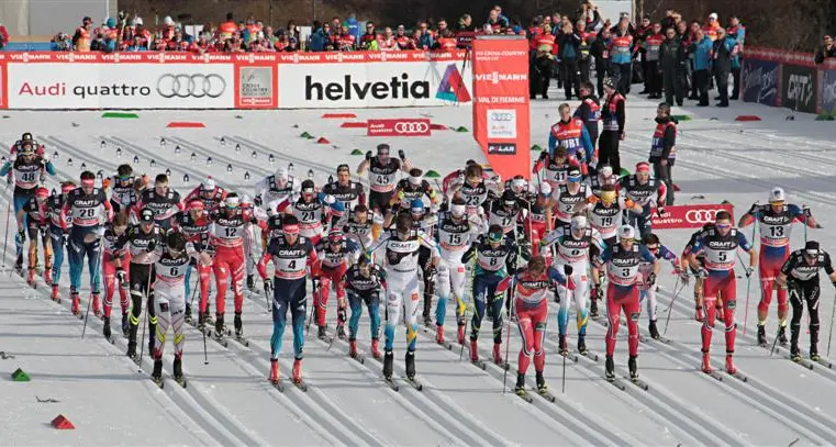 Lo spettacolo del Tour de Ski approda in valle di Fiemme