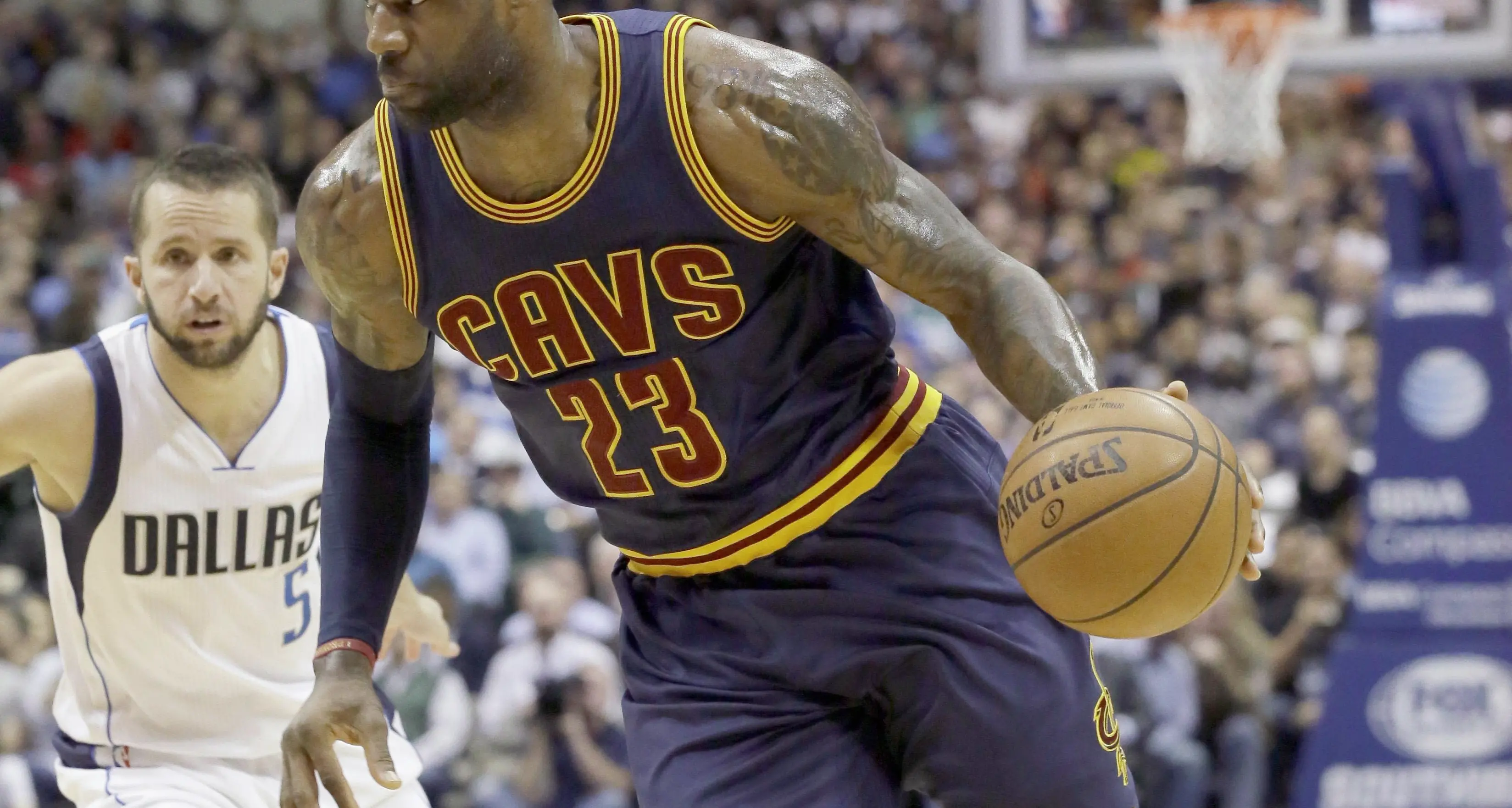 Basket Nba: LeBron e Irving non danno scampo a Dallas