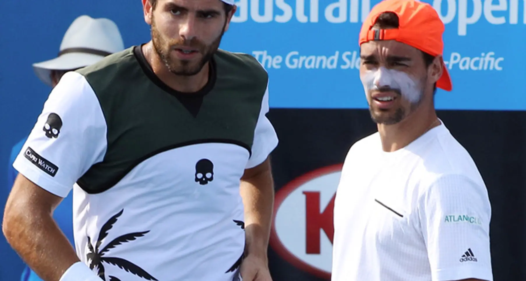 Fognini e Bolelli fuori dall'Australian Open di doppio I campioni in carica perdono da una coppia francese