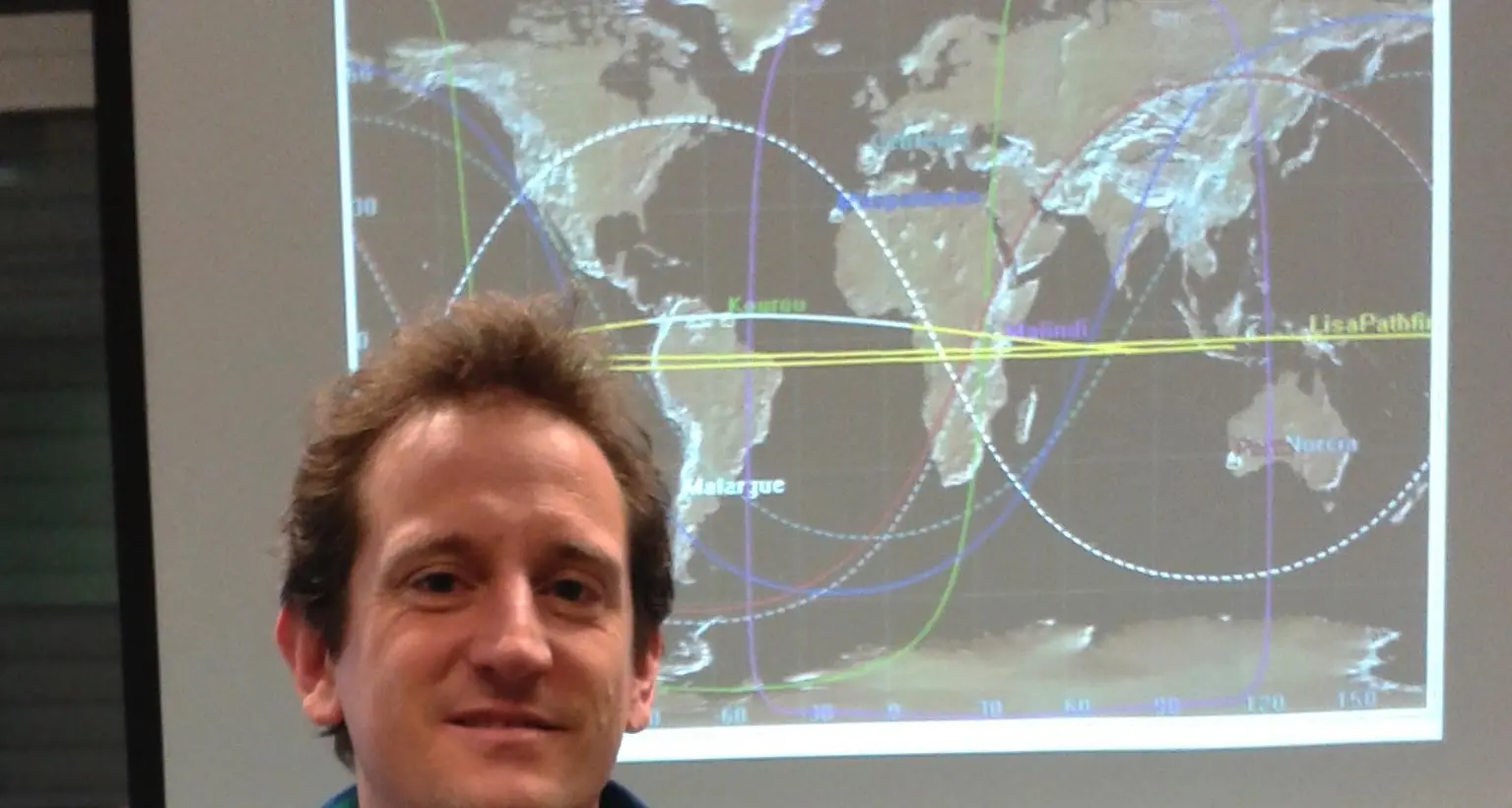 Angelo, l'ingegnere che guida i satelliti