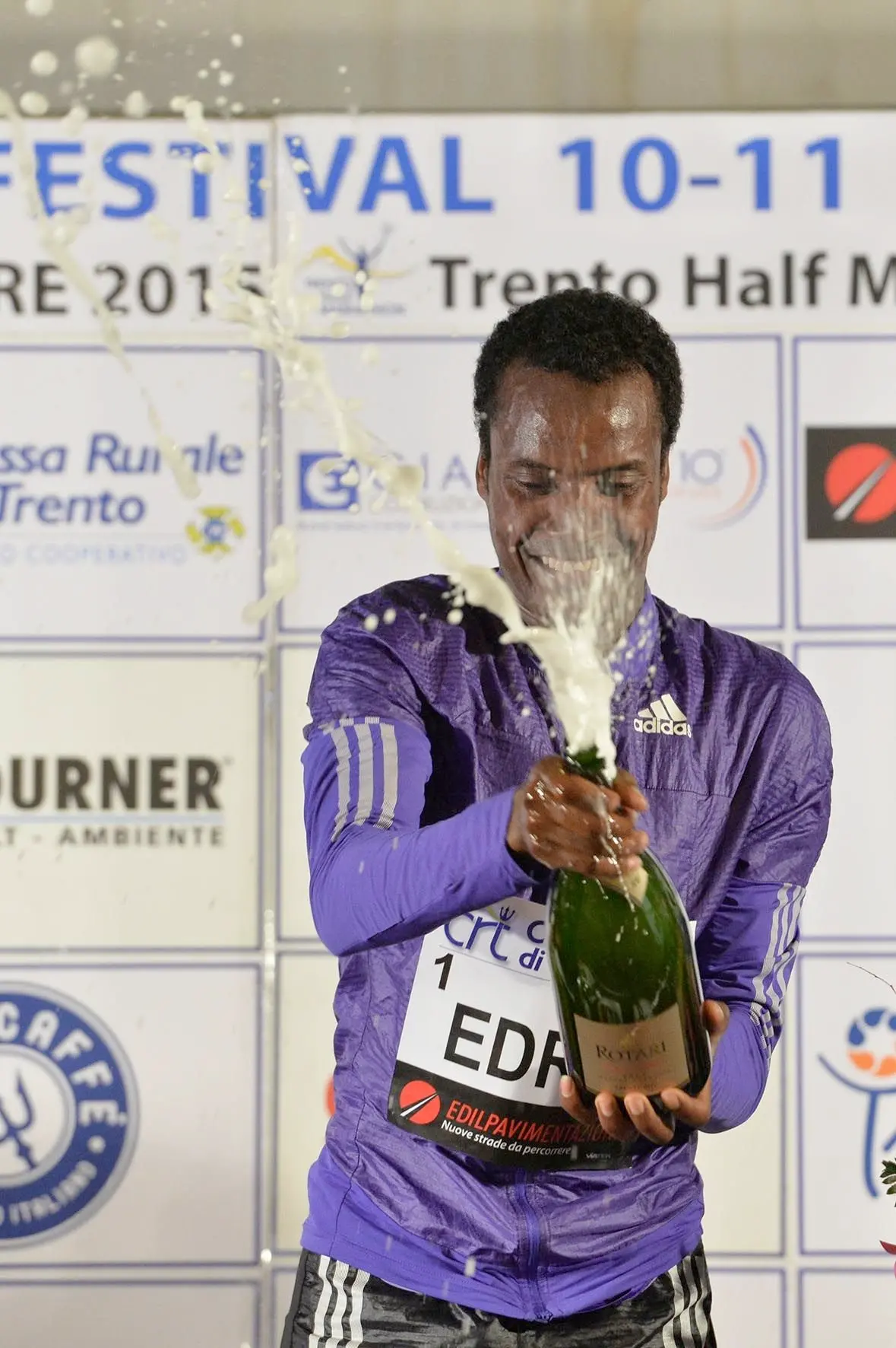 Giro al Sas, ha vinto l'etiope Edris Ottima prestazione di Crippa che è 7°