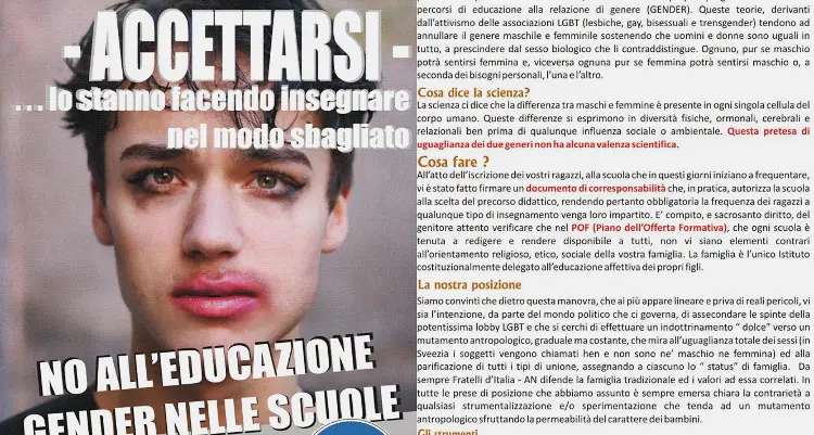 «La foto di una tragedia umana usata per dire bugie sul gender»
