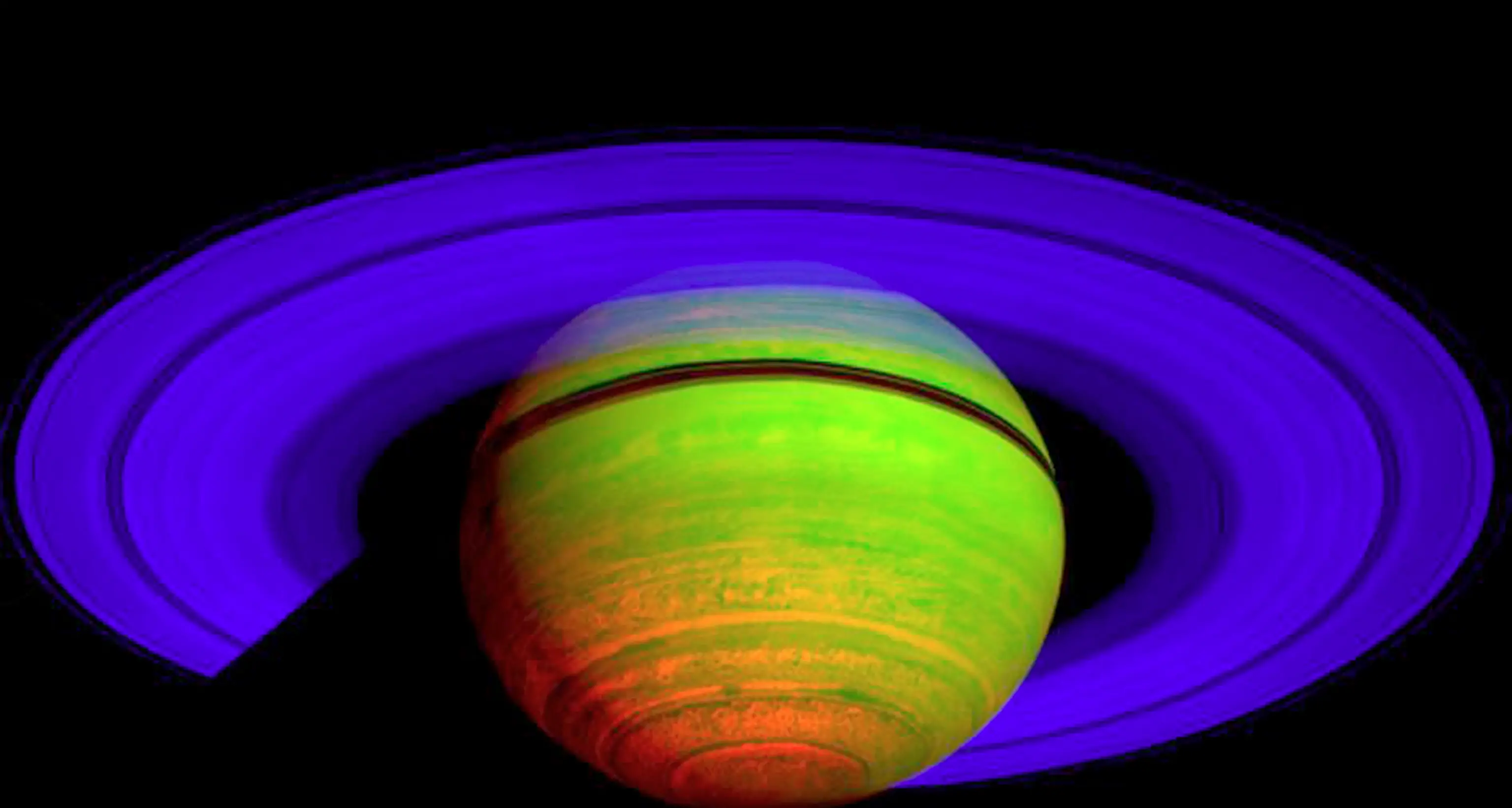 Un enorme oceano d'acqua liquida avvolge una delle lune di Saturno