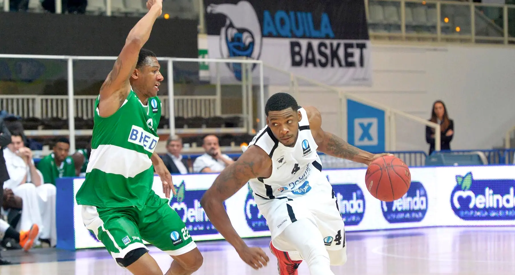 Gran prova dell'Aquila in Coppa Stende il Nanterre 70-55