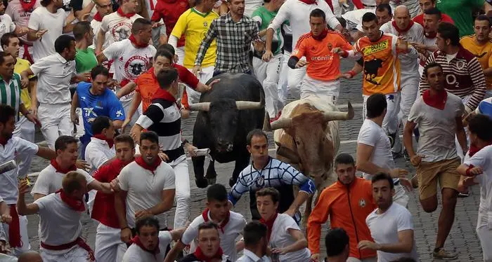 San Fermin, due incornati al primo encierro