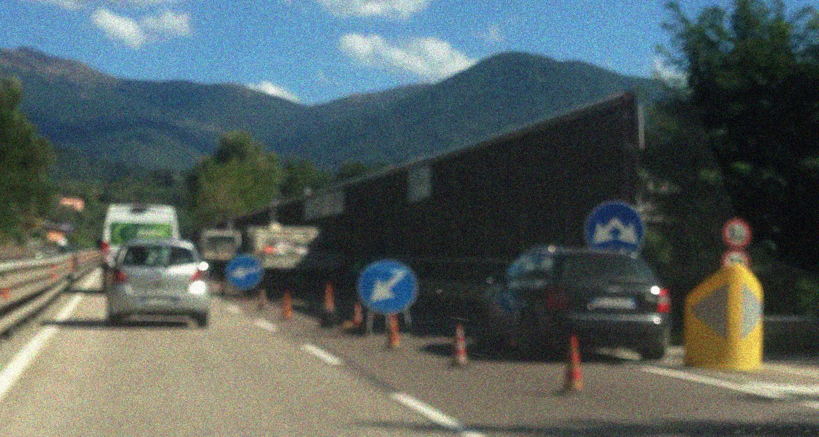 Valsugana, traffico bloccato da Trento verso Pergine