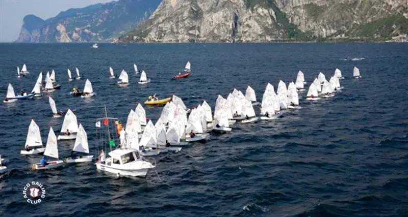 I ragazzi della Fraglia Vela Riva in evidenza nella Ora Cup Ora