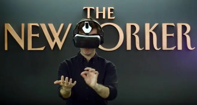 Il visore per le news, novità del New Yorker