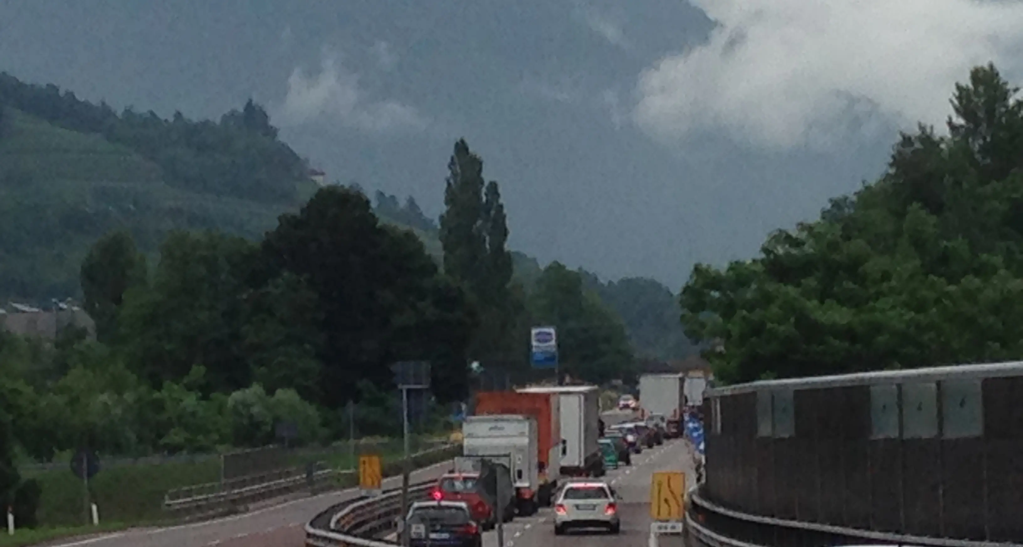 Valsugana, sono iniziati oggi i lavori di asfaltatura della Ss 47