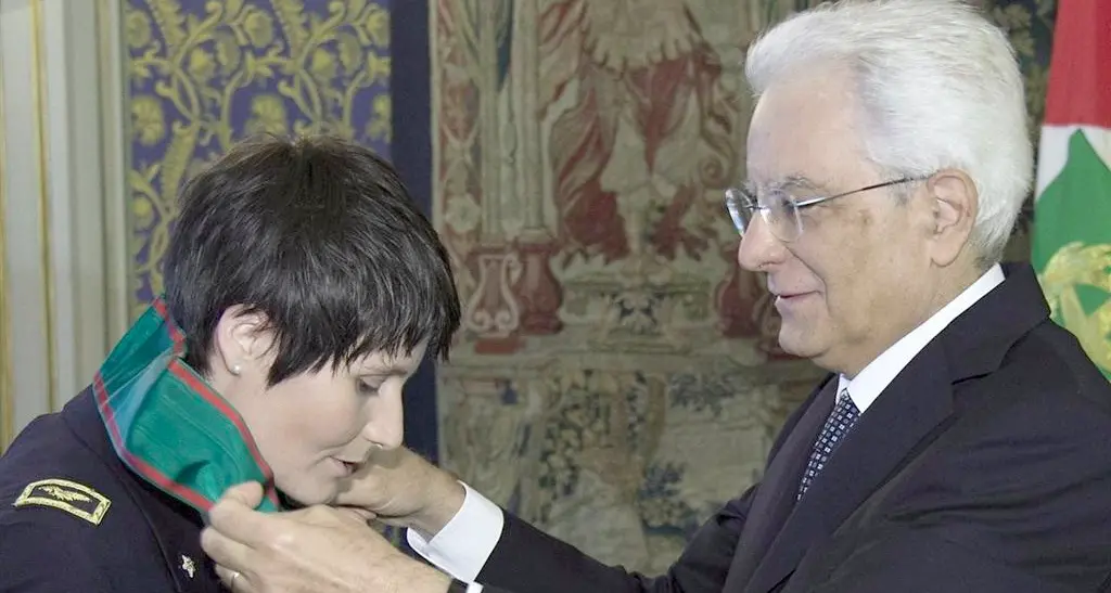 Mattarella nomina la Cristoforetti Cavaliere di Gran Croce