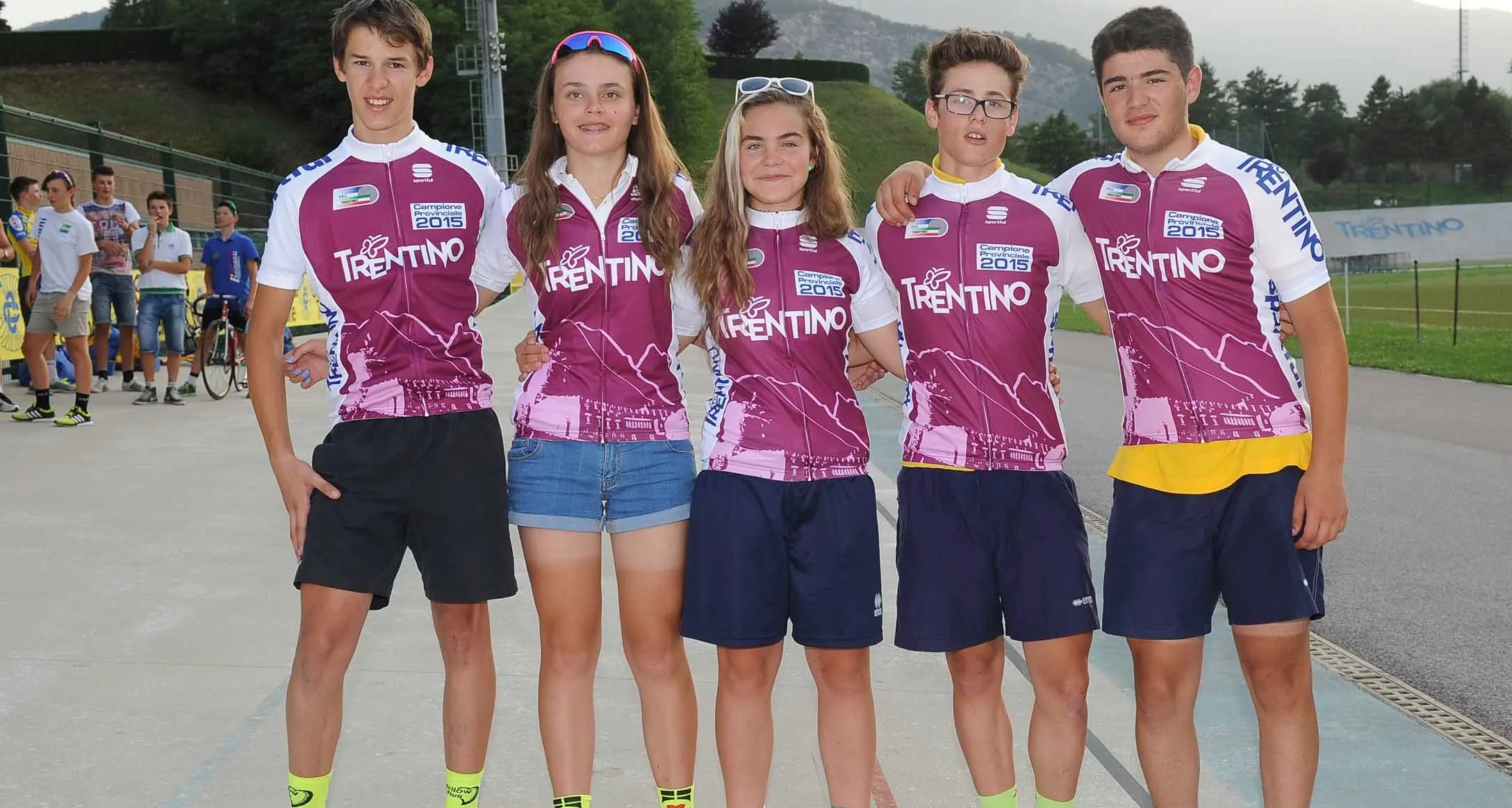 Cinque campioni provinciali al Velodromo di Mori