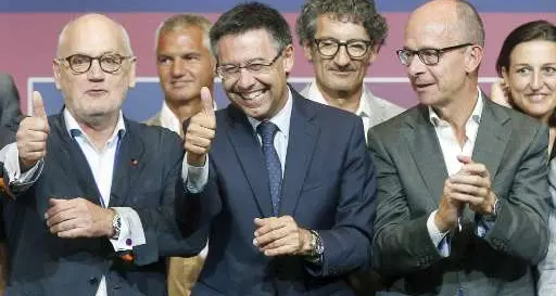 Bartomeu rieletto presidente Barcellona