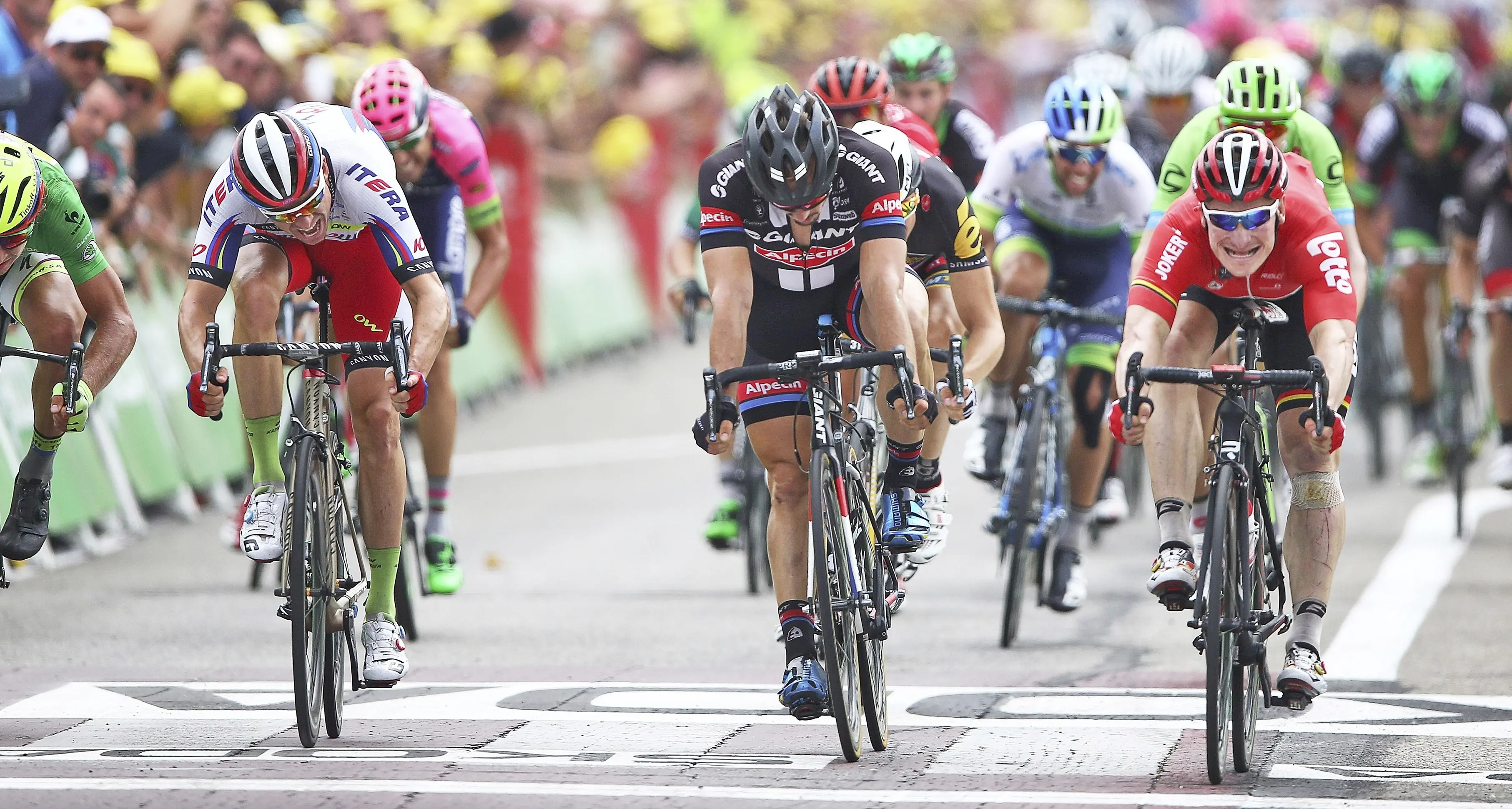 Tour, Greipel tris la volata è sua