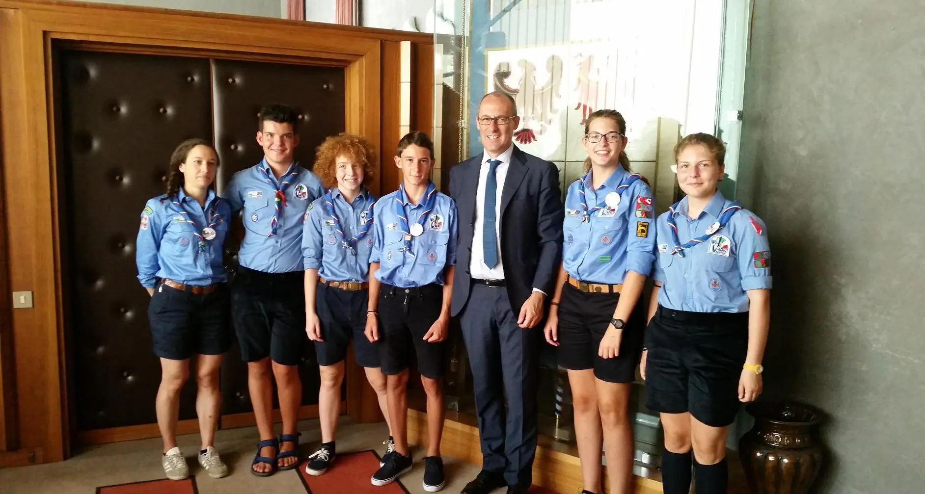 Scout trentini e altoatesini in partenza per il Giappone