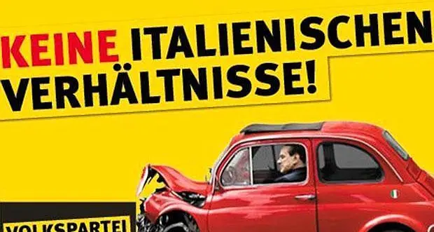 Manifesto austriaco: «Per non finire come Italia»