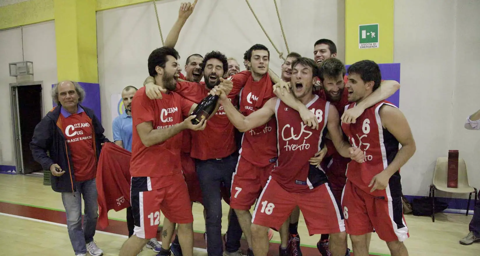 Il Cus Trento batte la Virtus AltoGarda in gara4 Gli universitari sono sbarcati in serie C2