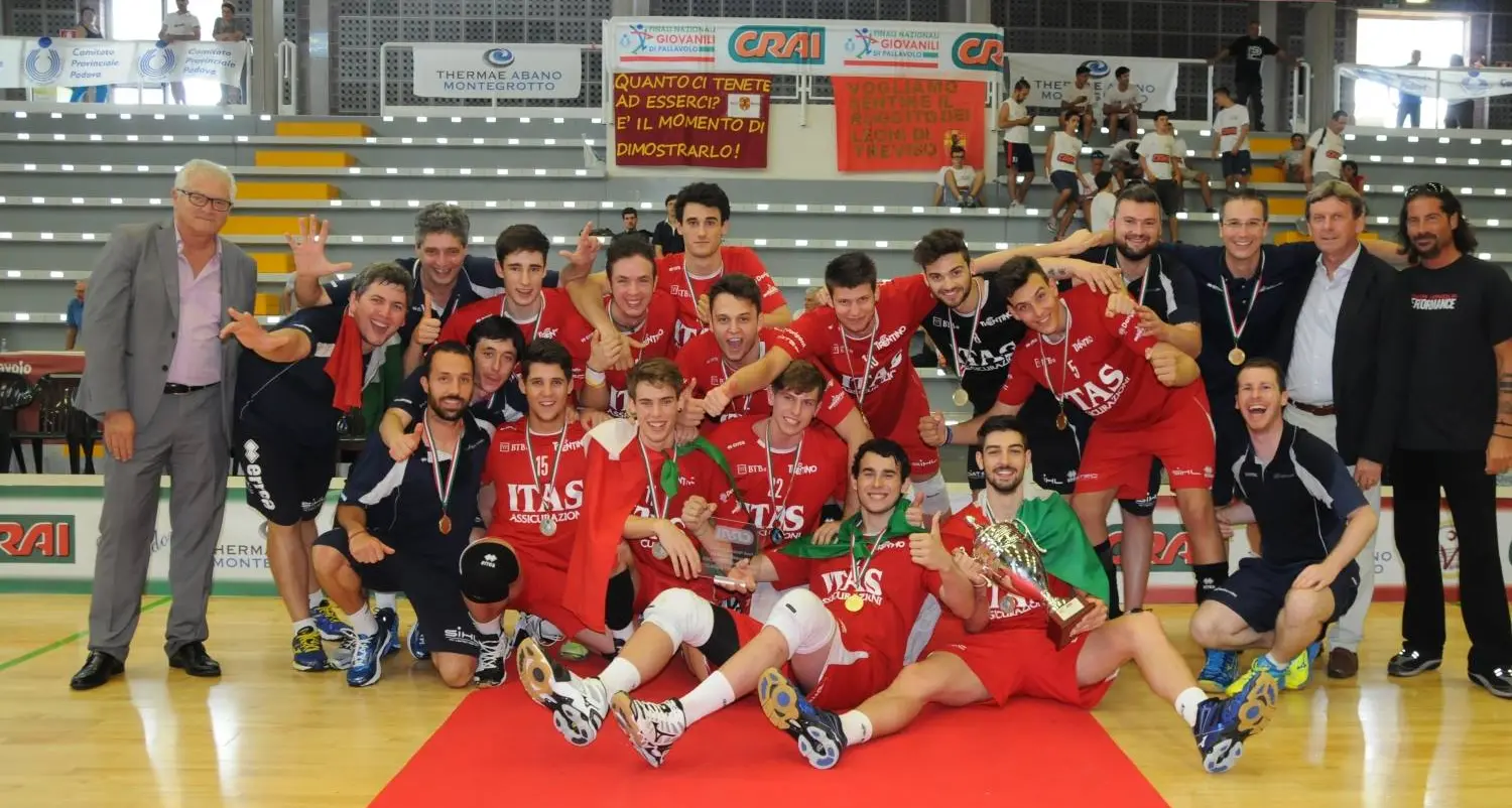 Pazzesca Trentino Volley: scudetto under 19 Ennesimo trionfo per coach Francesco Conci