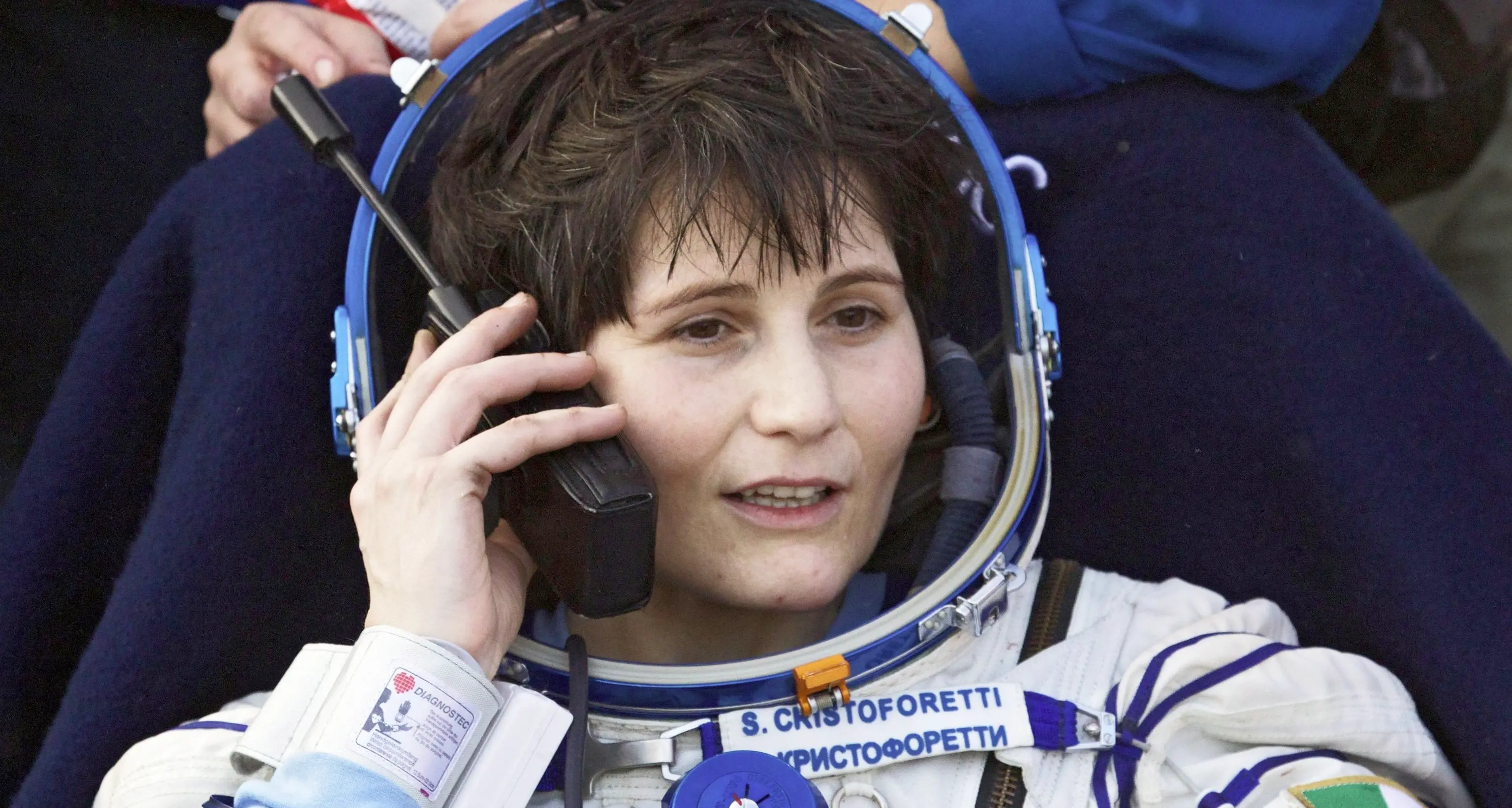 Le prime parole di Samantha «Mi sento bene, ma pesante!»