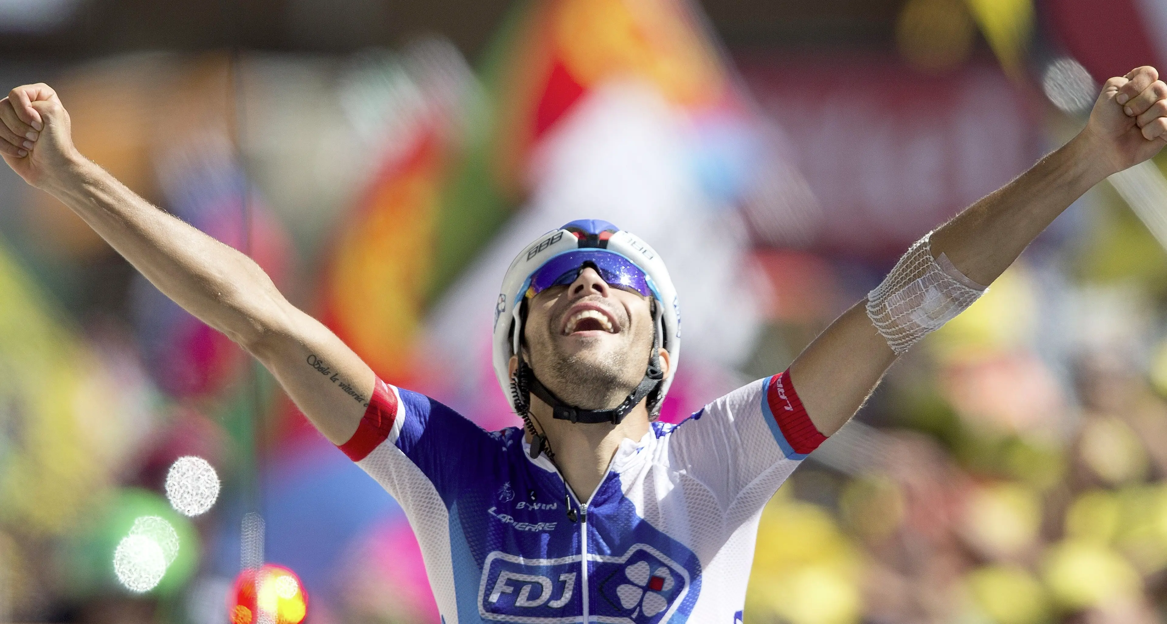 Pinot si sblocca all'Alpe d'Huez Quintana-Froome, che duello!