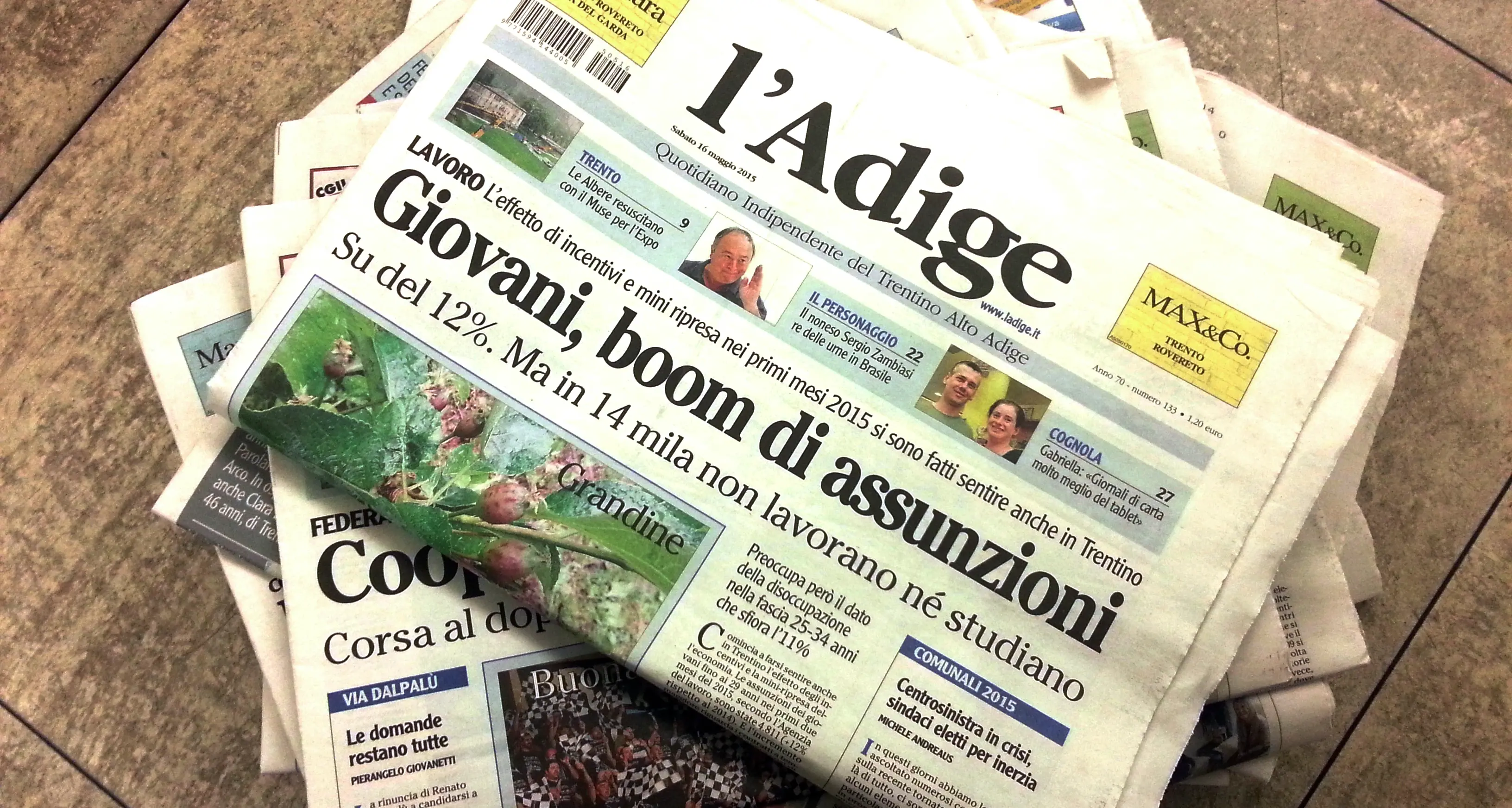 I giornali all'ospedale sono un servizio necessario