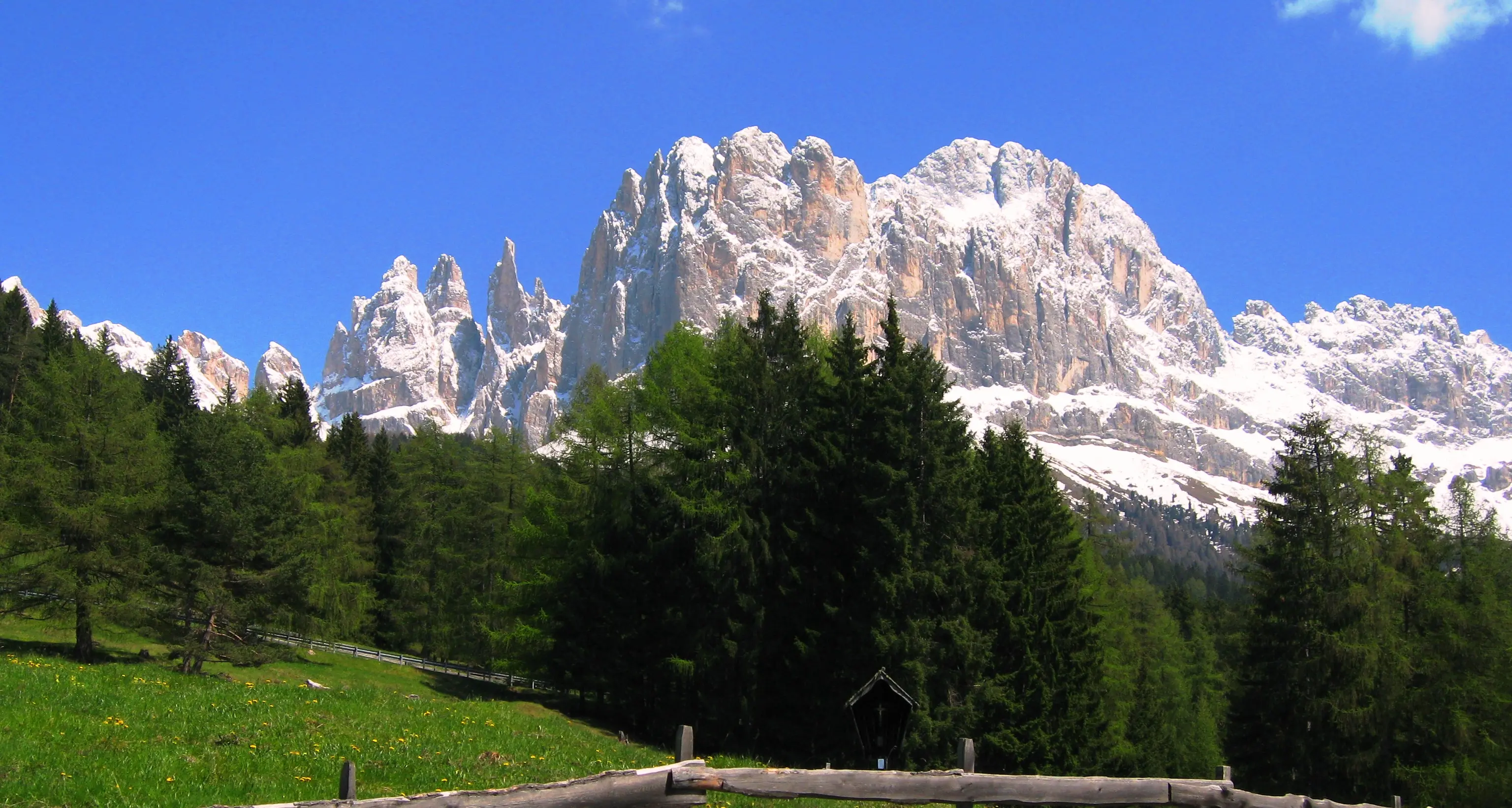 Torna il bel tempo sulle Dolomiti Ma la perturbazione va a Sud