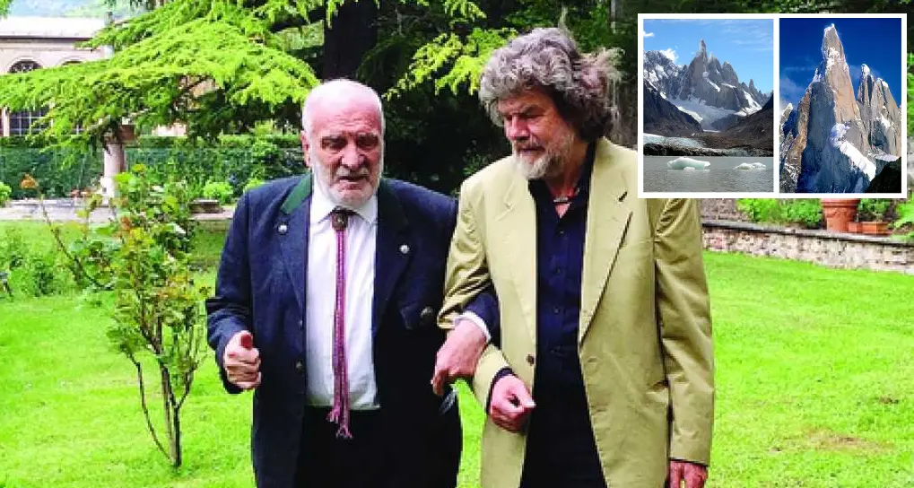 Disputa sulla scalata al Cerro Torre nel 1959 A Trento la «pace» fra Maestri e Messner