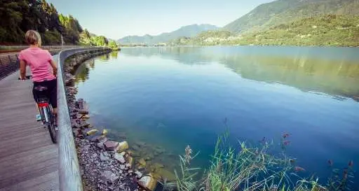 Laghi di Levico e Caldonazzo. «Pieno» di bandiere blu