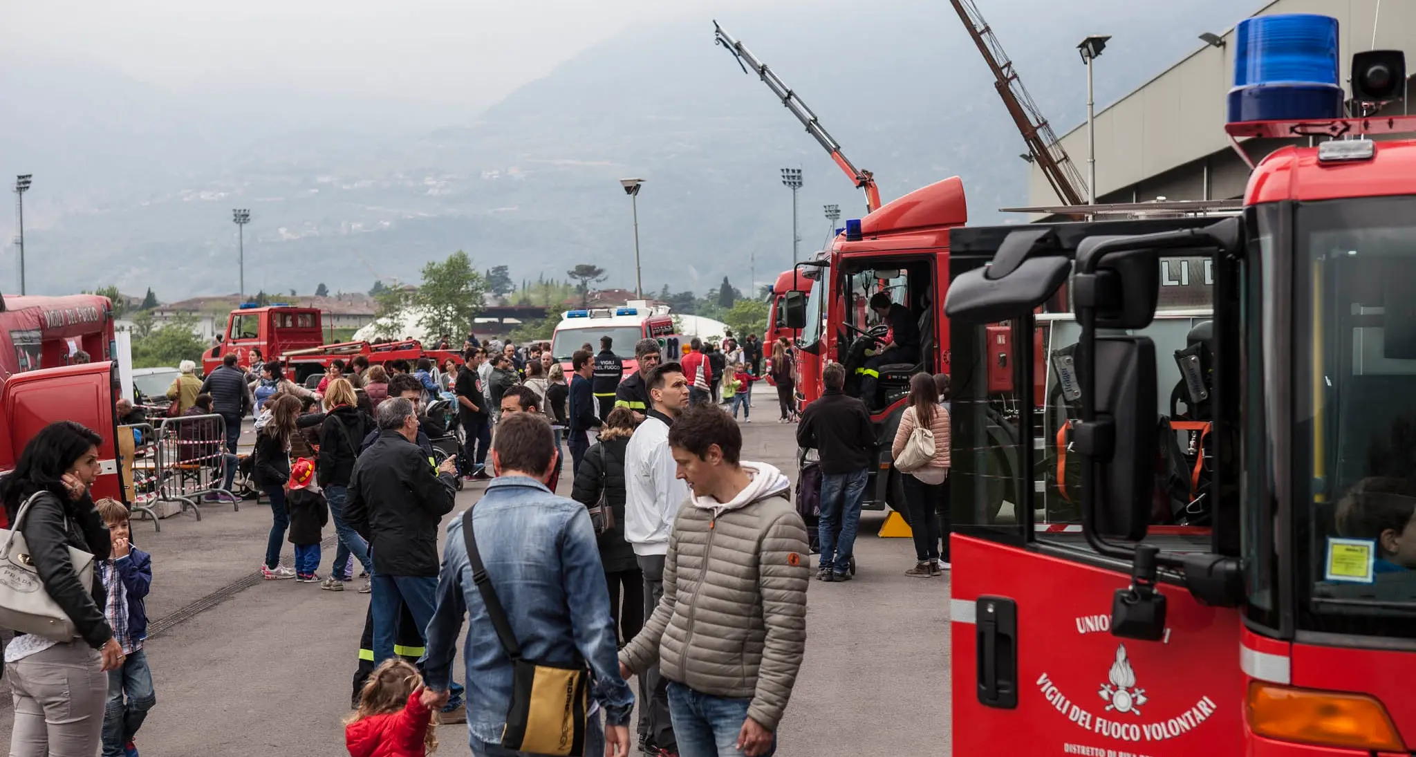 Arco, festa dei vigili del fuoco oggi in caserma per S.Floriano