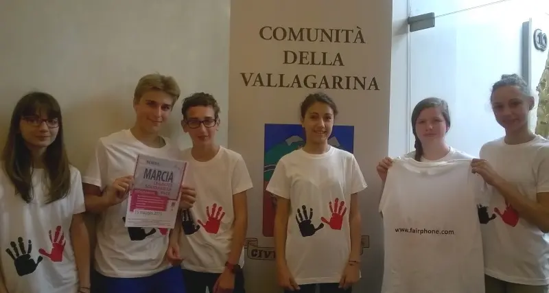La marcia della legalità degli studenti lagarini