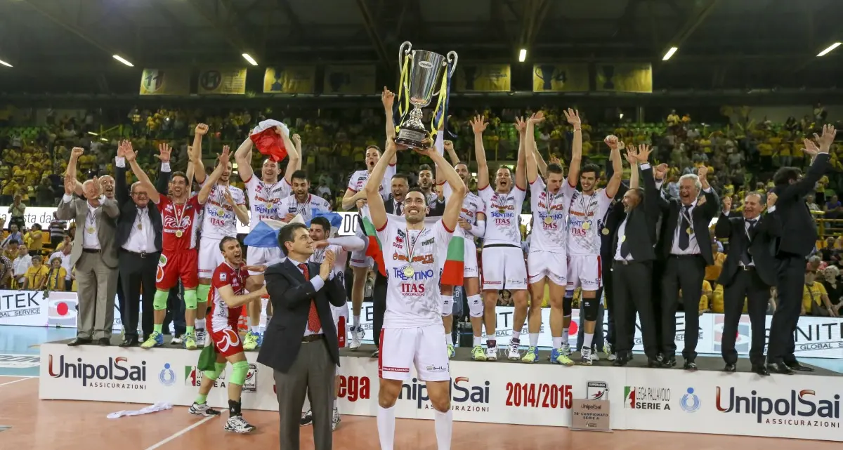 Volley, la sfida scudetto Modena-Trento