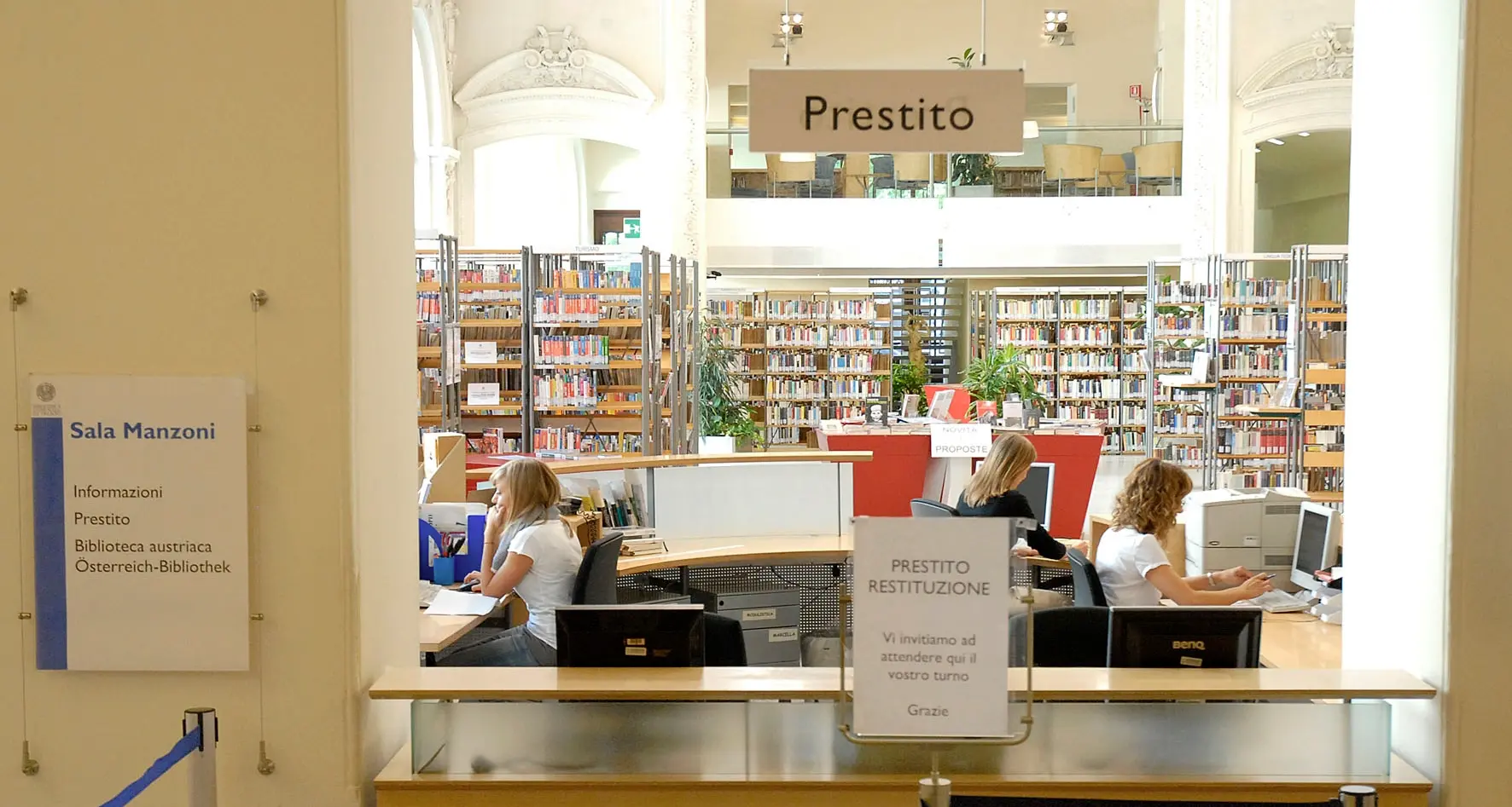 Biblioteca comunale chiusa fino al 9 agosto