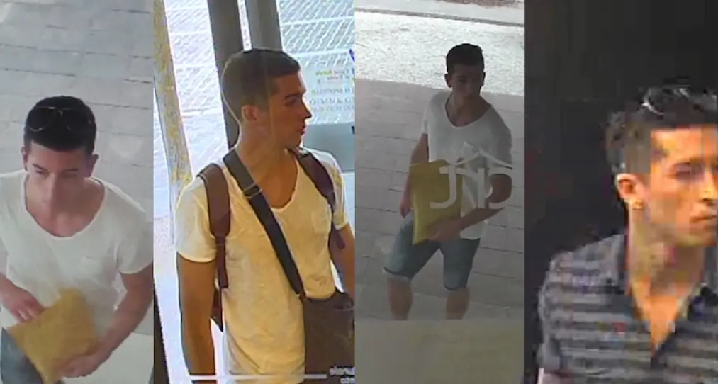 Tre colpi in banca 90 minuti, ecco le foto del rapinatore