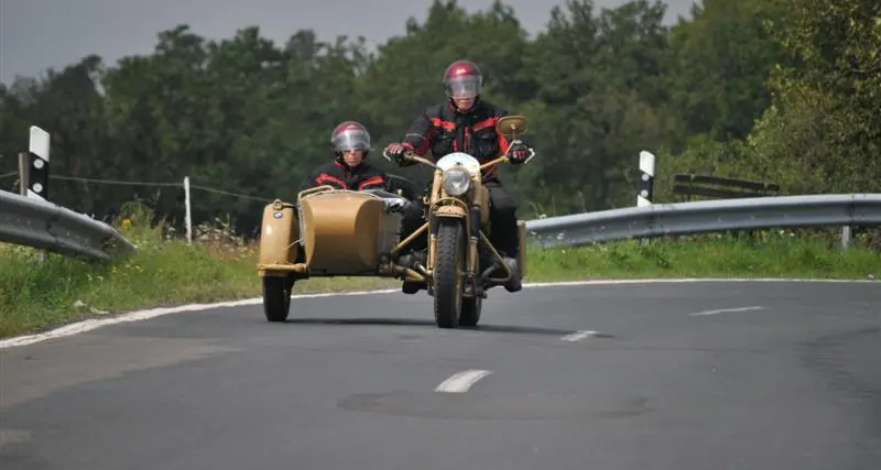 Moto d'epoca in passerella con l'Adac Moto Classic
