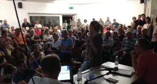 Valdastico, una folla per dire no