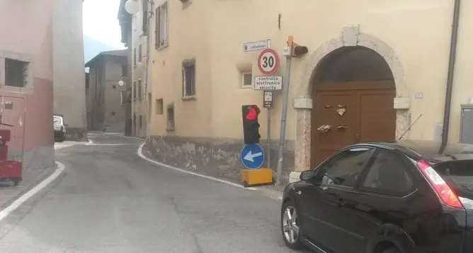 Traffico a Madrano