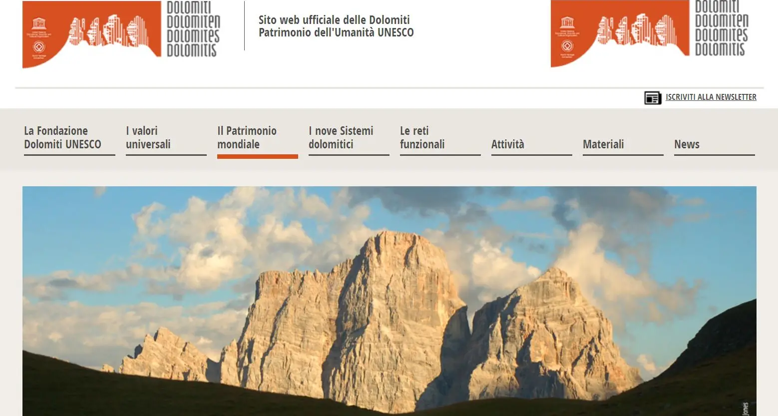 Sul monte Specie la prima terrazza Dolomiti Unesco