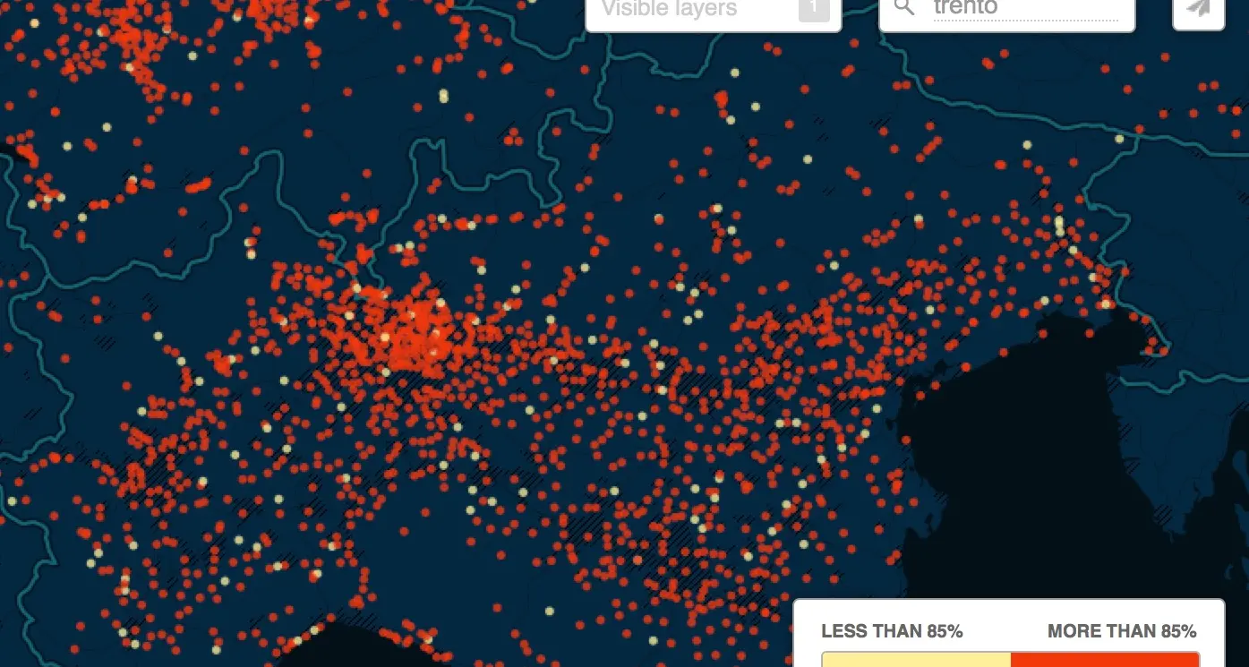 La mappa dei tradimenti