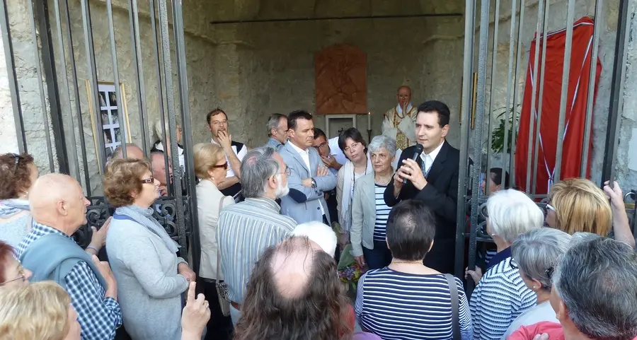 L'Oltresarca ha ritrovato l'antica cappella di San Luigi Gonzaga