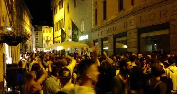 Trento rivive la sua «notte magica»