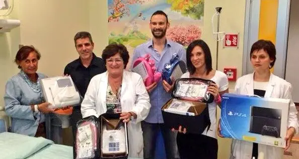 Sintini dona macchinari per 12mila euro al S.Chiara