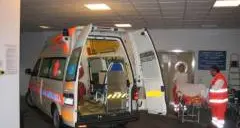 Cade da solo con la moto Turista al pronto soccorso