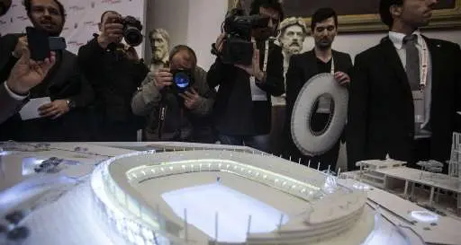 Uno stadio nuovo per la Roma di Pallotta