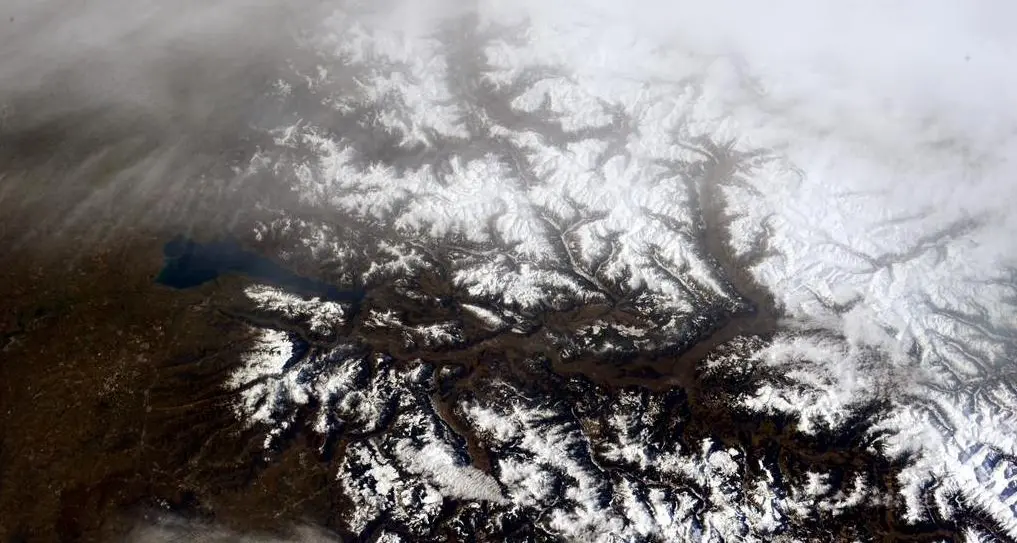 Riecco AstroSamantha in volo (spaziale) sul Trentino