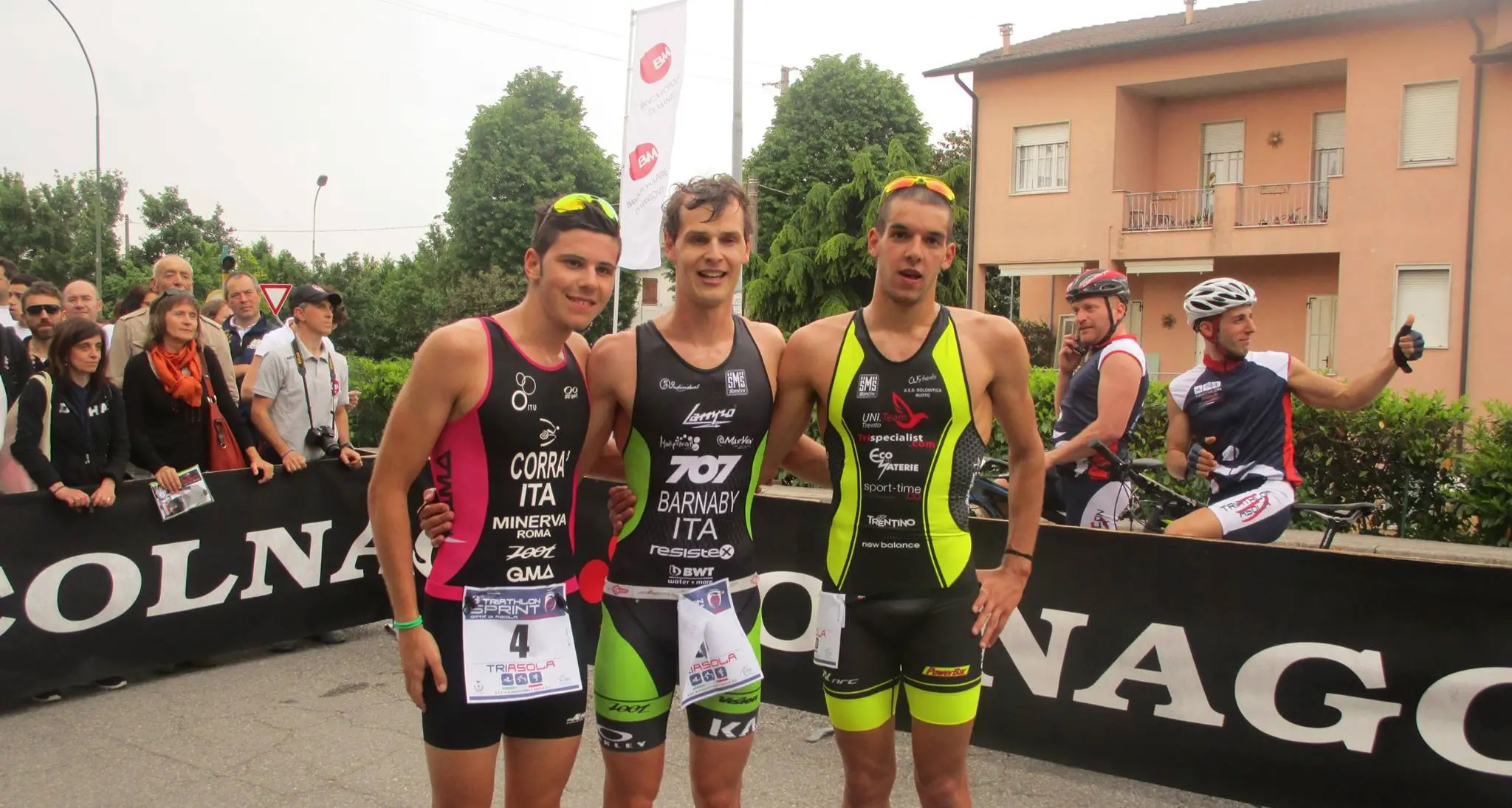Al Triathlon Sprint di Asola Pozzatti 2° e Pederzolli 5°
